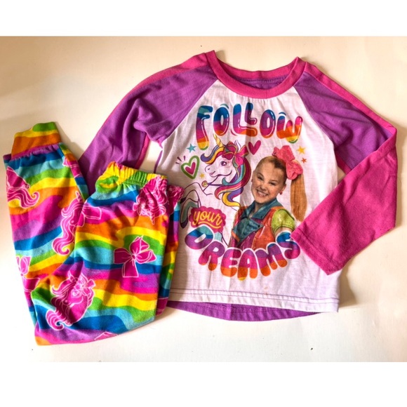 Nickelodeon Pajamas Jojo Siwa Girls Pajamas Poshmark